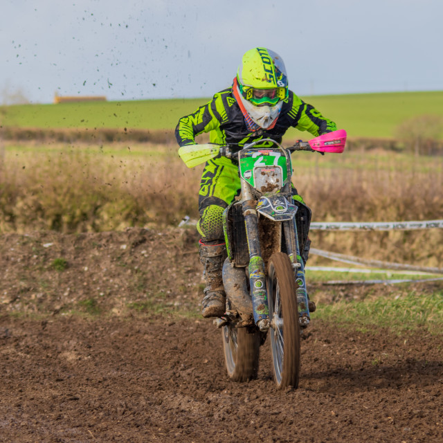 "Hampton MX 29th Feb 2020" by Dorset Rural Photography - £5.00 "Hampton MX 29th Feb 2020" stock image