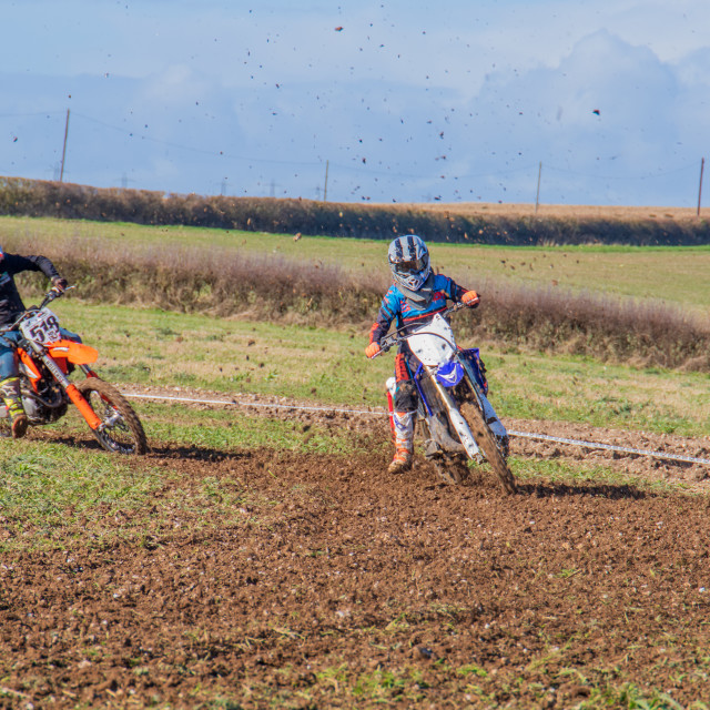 "Hampton MX 29th Feb 2020" by Dorset Rural Photography - £5.00 "Hampton MX 29th Feb 2020" stock image