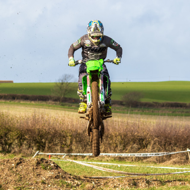 "Hampton MX 29th Feb 2020" by Dorset Rural Photography - £5.00 "Hampton MX 29th Feb 2020" stock image