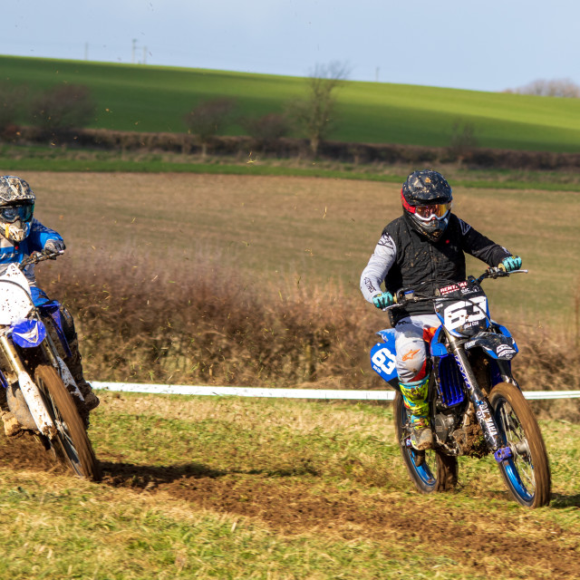 "Hampton MX 29th Feb 2020" by Dorset Rural Photography - £5.00 "Hampton MX 29th Feb 2020" stock image