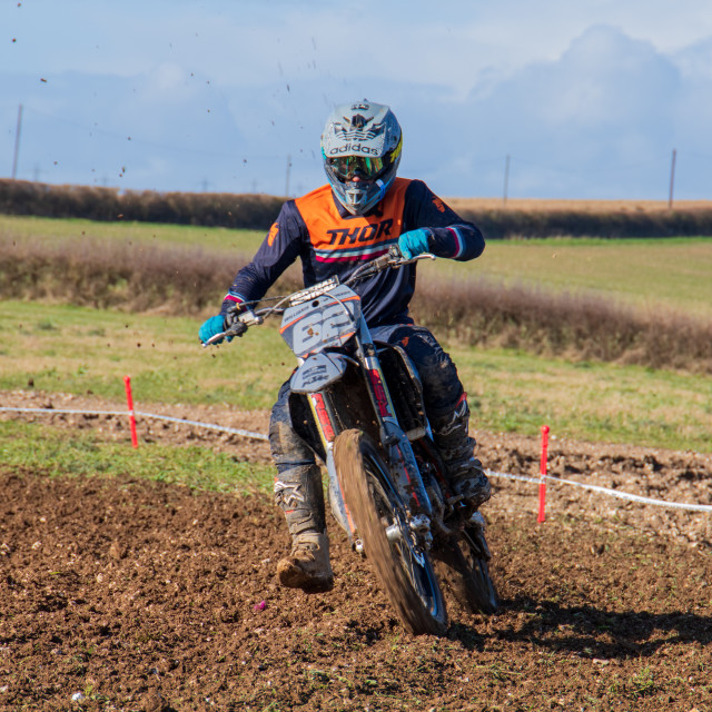 "Hampton MX 29th Feb 2020" by Dorset Rural Photography - £5.00 "Hampton MX 29th Feb 2020" stock image