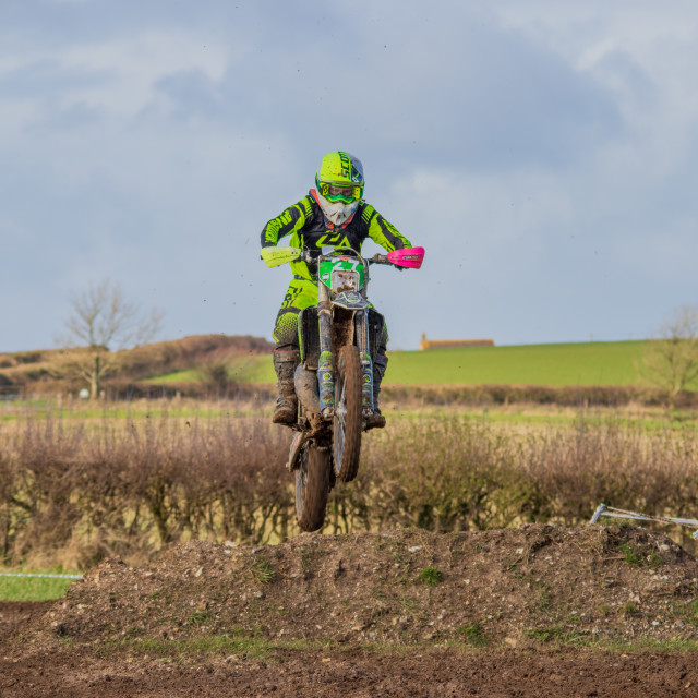 "Hampton MX 29th Feb 2020" by Dorset Rural Photography - £5.00 "Hampton MX 29th Feb 2020" stock image