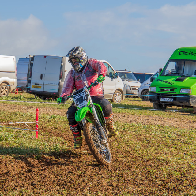 "Hampton MX 29th Feb 2020" by Dorset Rural Photography - £5.00 "Hampton MX 29th Feb 2020" stock image