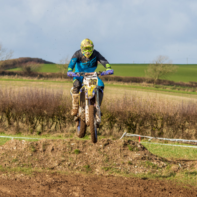 "Hampton MX 29th Feb 2020" by Dorset Rural Photography - £5.00 "Hampton MX 29th Feb 2020" stock image