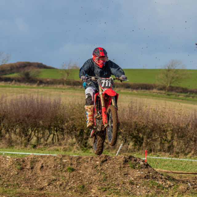 "Hampton MX 29th Feb 2020" by Dorset Rural Photography - £5.00 "Hampton MX 29th Feb 2020" stock image