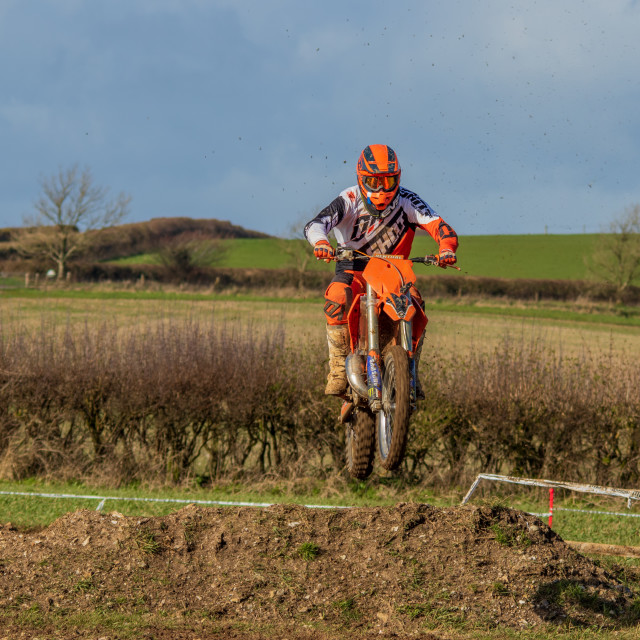 "Hampton MX 29th Feb 2020" by Dorset Rural Photography - £5.00 "Hampton MX 29th Feb 2020" stock image