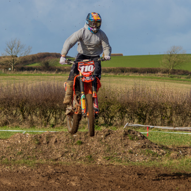 "Hampton MX 29th Feb 2020" by Dorset Rural Photography - £5.00 "Hampton MX 29th Feb 2020" stock image