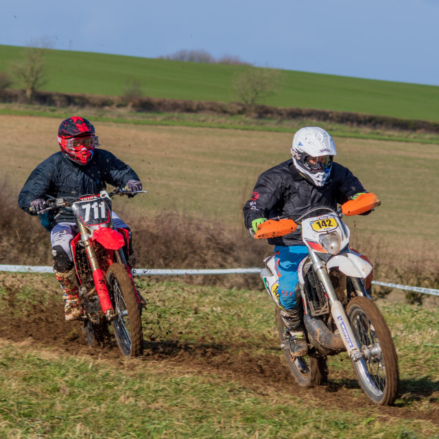 "Hampton MX 29th Feb 2020" by Dorset Rural Photography - £5.00 "Hampton MX 29th Feb 2020" stock image