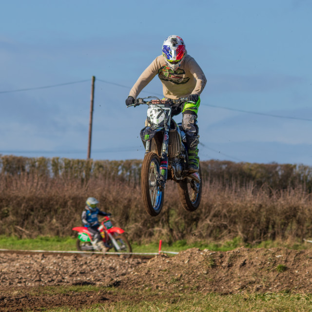 "Hampton MX 29th Feb 2020" by Dorset Rural Photography - £5.00 "Hampton MX 29th Feb 2020" stock image