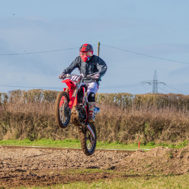 "Hampton MX 29th Feb 2020" by Dorset Rural Photography - £5.00 "Hampton MX 29th Feb 2020" stock image