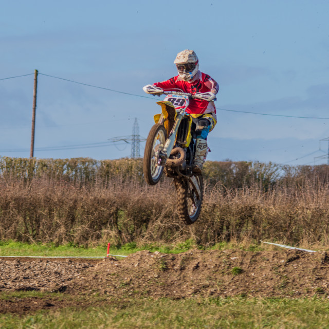 "Hampton MX 29th Feb 2020" by Dorset Rural Photography - £5.00 "Hampton MX 29th Feb 2020" stock image