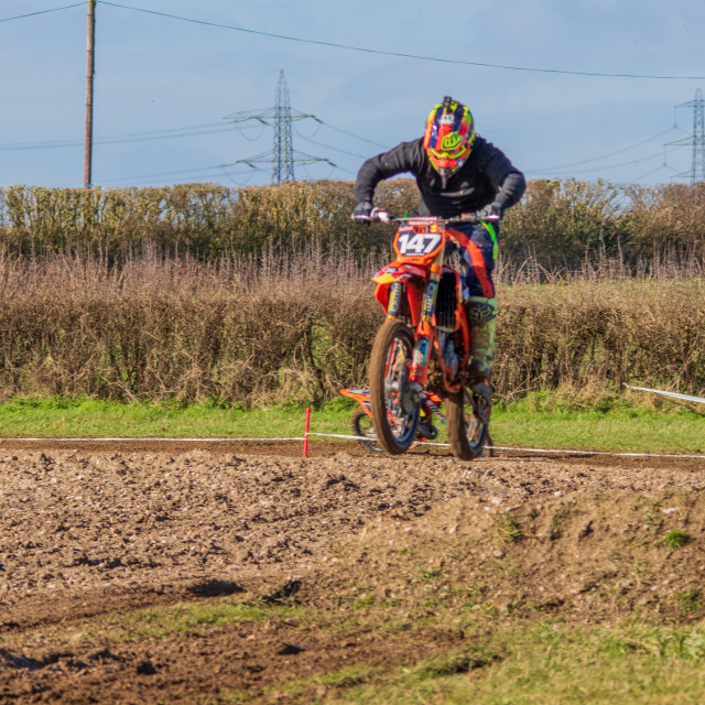 "Hampton MX 29th Feb 2020" by Dorset Rural Photography - £5.00 "Hampton MX 29th Feb 2020" stock image