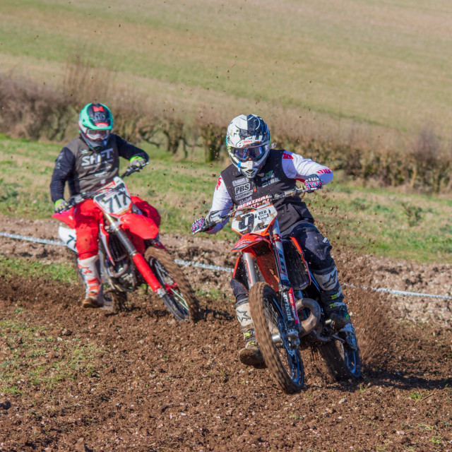 "Hampton MX 29th Feb 2020" by Dorset Rural Photography - £5.00 "Hampton MX 29th Feb 2020" stock image
