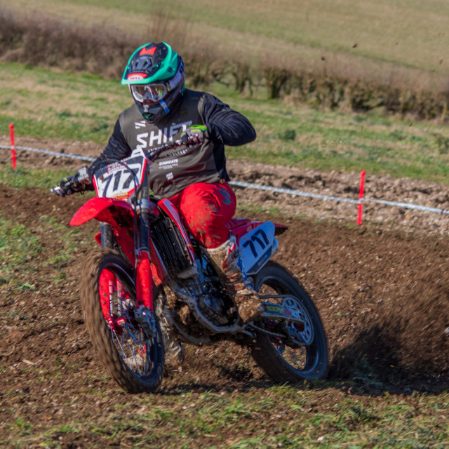 "Hampton MX 29th Feb 2020" by Dorset Rural Photography - £5.00 "Hampton MX 29th Feb 2020" stock image