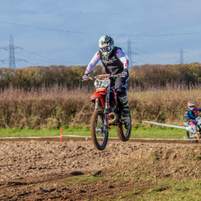 "Hampton MX 29th Feb 2020" by Dorset Rural Photography - £5.00 "Hampton MX 29th Feb 2020" stock image