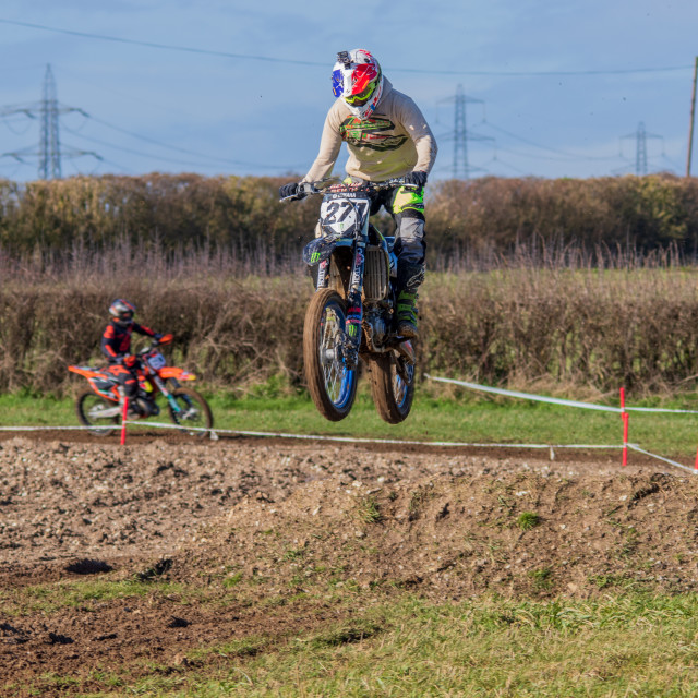 "Hampton MX 29th Feb 2020" by Dorset Rural Photography - £5.00 "Hampton MX 29th Feb 2020" stock image