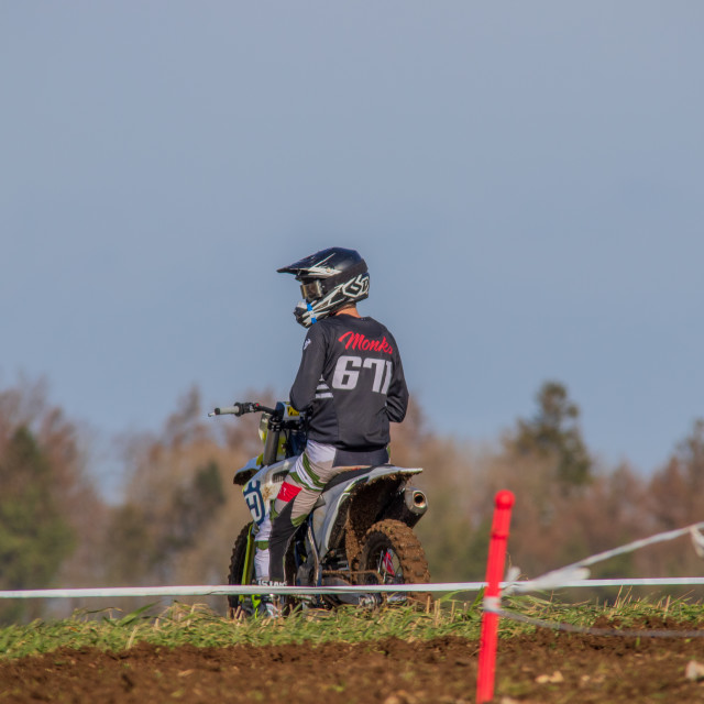 "Hampton MX 29th Feb 2020" by Dorset Rural Photography - £5.00 "Hampton MX 29th Feb 2020" stock image