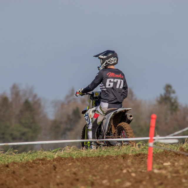 "Hampton MX 29th Feb 2020" by Dorset Rural Photography - £5.00 "Hampton MX 29th Feb 2020" stock image