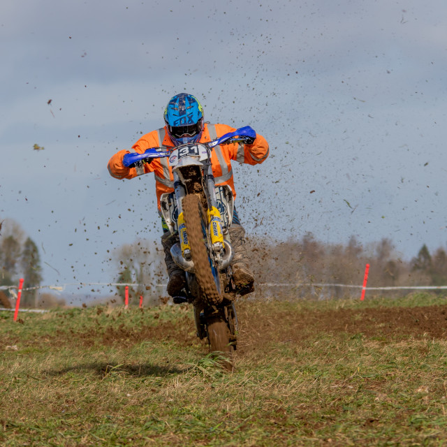 "Hampton MX 29th Feb 2020" by Dorset Rural Photography - £5.00 "Hampton MX 29th Feb 2020" stock image