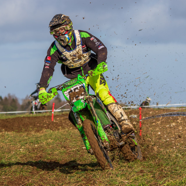 "Hampton MX 29th Feb 2020" by Dorset Rural Photography - £5.00 "Hampton MX 29th Feb 2020" stock image