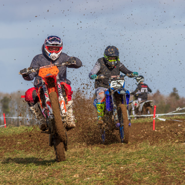 "Hampton MX 29th Feb 2020" by Dorset Rural Photography - £5.00 "Hampton MX 29th Feb 2020" stock image