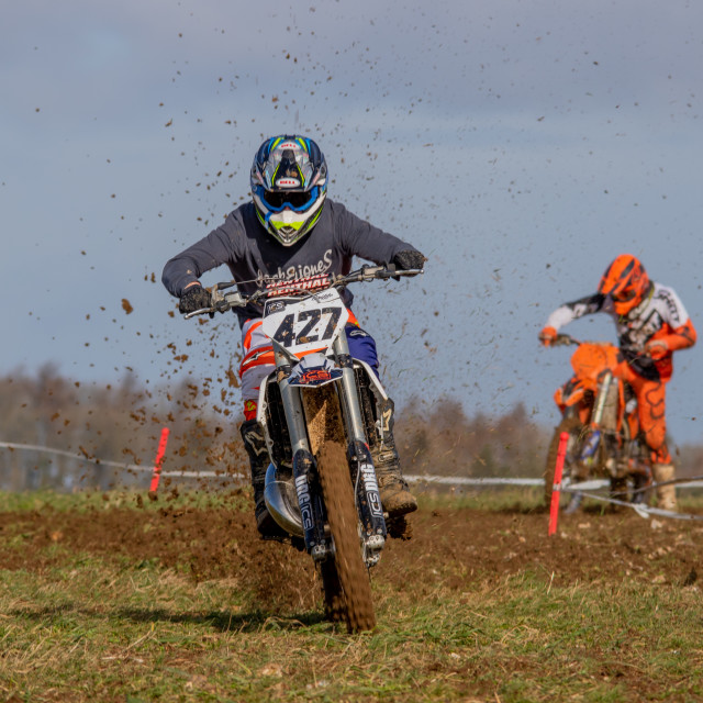 "Hampton MX 29th Feb 2020" by Dorset Rural Photography - £5.00 "Hampton MX 29th Feb 2020" stock image