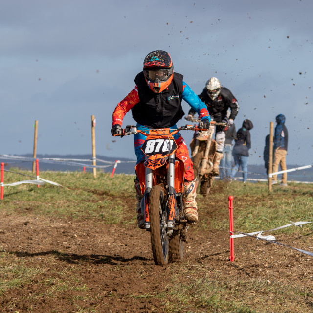 "Hampton MX 29th Feb 2020" by Dorset Rural Photography - £5.00 "Hampton MX 29th Feb 2020" stock image