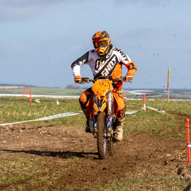 "Hampton MX 29th Feb 2020" by Dorset Rural Photography - £5.00 "Hampton MX 29th Feb 2020" stock image