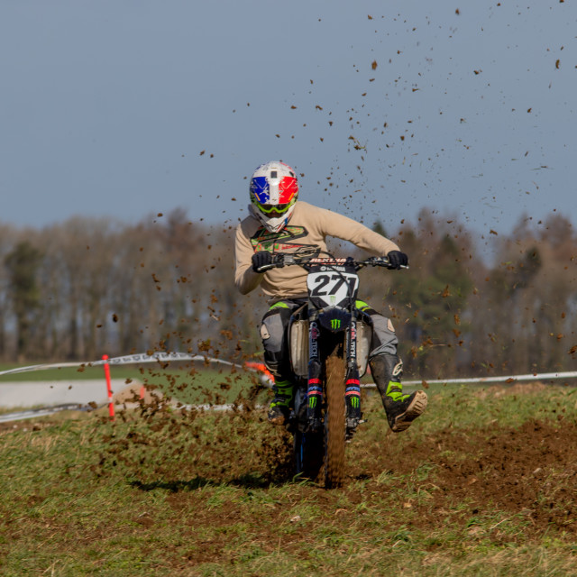 "Hampton MX 29th Feb 2020" by Dorset Rural Photography - £5.00 "Hampton MX 29th Feb 2020" stock image