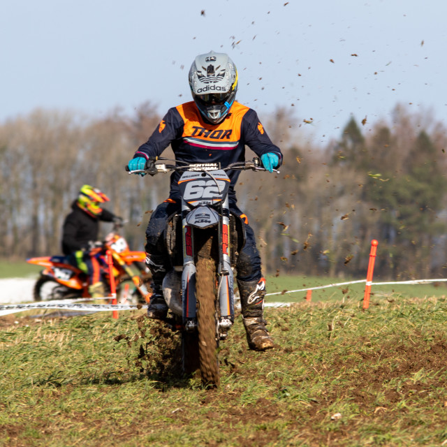 "Hampton MX 29th Feb 2020" by Dorset Rural Photography - £5.00 "Hampton MX 29th Feb 2020" stock image