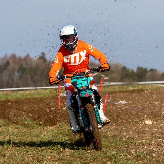 "Hampton MX 29th Feb 2020" by Dorset Rural Photography - £5.00 "Hampton MX 29th Feb 2020" stock image
