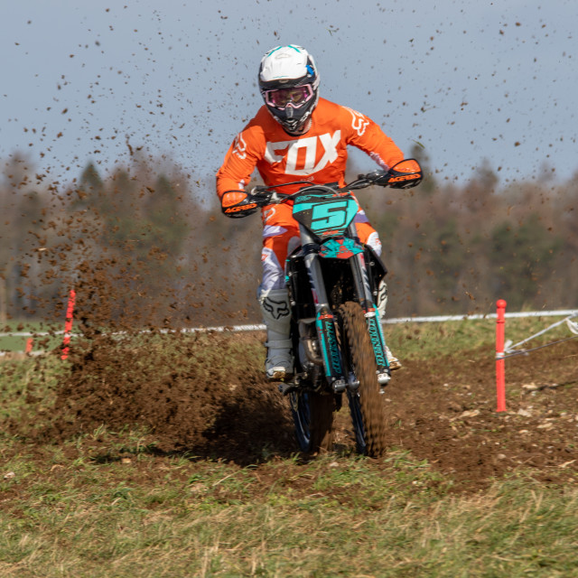 "Hampton MX 29th Feb 2020" by Dorset Rural Photography - £5.00 "Hampton MX 29th Feb 2020" stock image