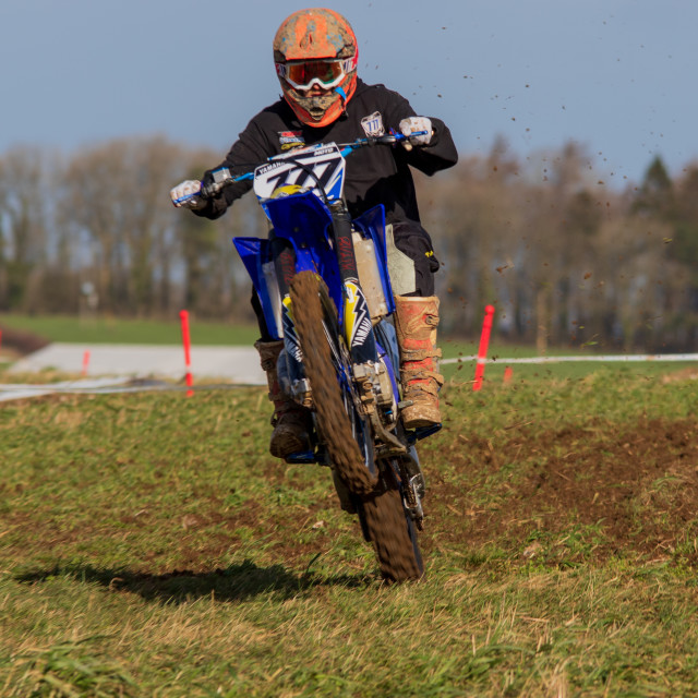 "Hampton MX 29th Feb 2020" by Dorset Rural Photography - £5.00 "Hampton MX 29th Feb 2020" stock image