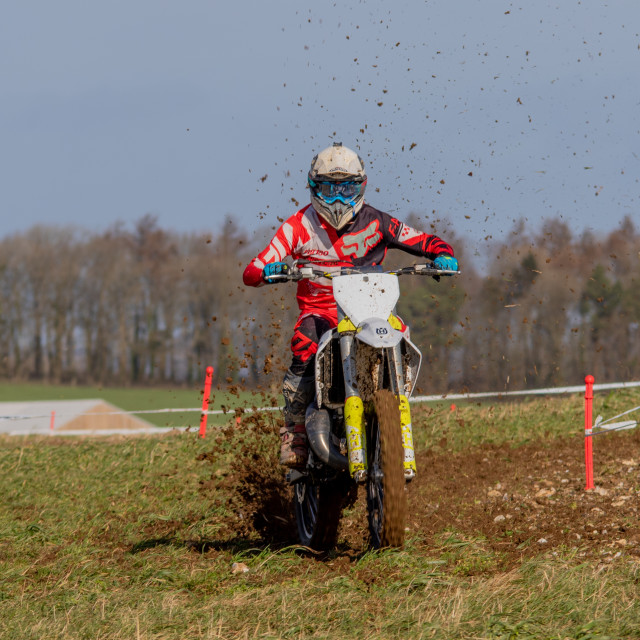 "Hampton MX 29th Feb 2020" by Dorset Rural Photography - £5.00 "Hampton MX 29th Feb 2020" stock image
