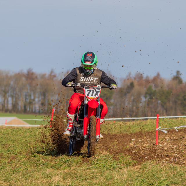 "Hampton MX 29th Feb 2020" by Dorset Rural Photography - £5.00 "Hampton MX 29th Feb 2020" stock image