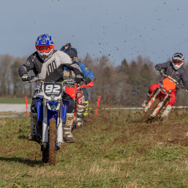 "Hampton MX 29th Feb 2020" by Dorset Rural Photography - £5.00 "Hampton MX 29th Feb 2020" stock image