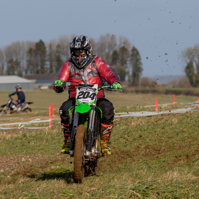 "Hampton MX 29th Feb 2020" by Dorset Rural Photography - £5.00 "Hampton MX 29th Feb 2020" stock image