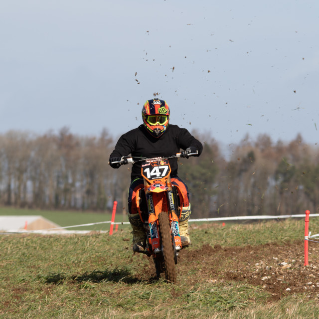 "Hampton MX 29th Feb 2020" by Dorset Rural Photography - £5.00 "Hampton MX 29th Feb 2020" stock image