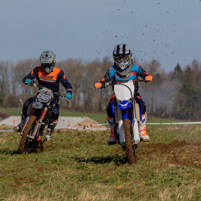 "Hampton MX 29th Feb 2020" by Dorset Rural Photography - £5.00 "Hampton MX 29th Feb 2020" stock image