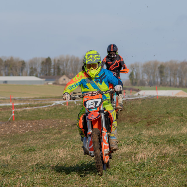 "Hampton MX 29th Feb 2020" by Dorset Rural Photography - £5.00 "Hampton MX 29th Feb 2020" stock image