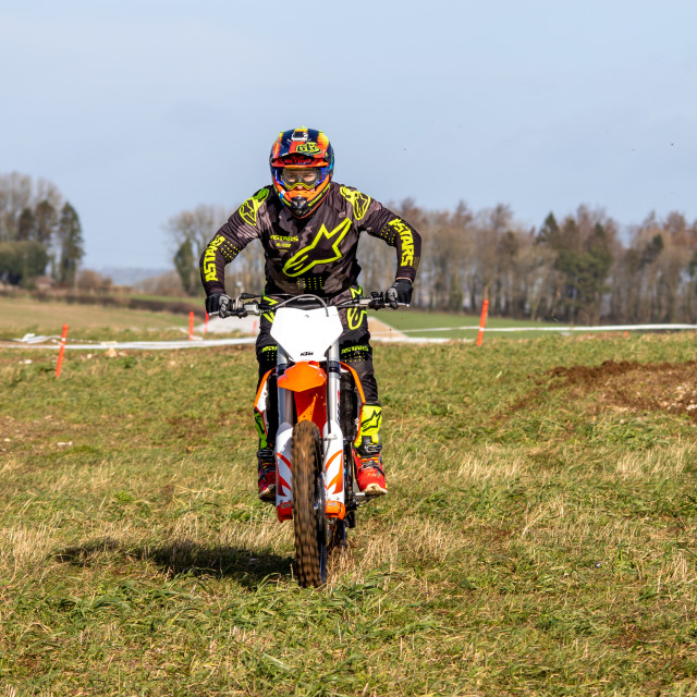 "Hampton MX 29th Feb 2020" by Dorset Rural Photography - £5.00 "Hampton MX 29th Feb 2020" stock image