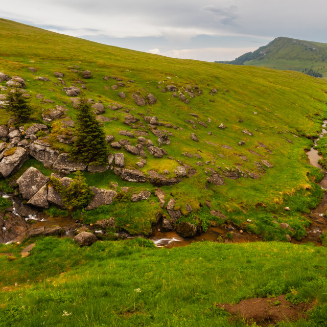 "Mountain stream" by Tiberiu Sahlean - $3.72 "Mountain stream" stock image
