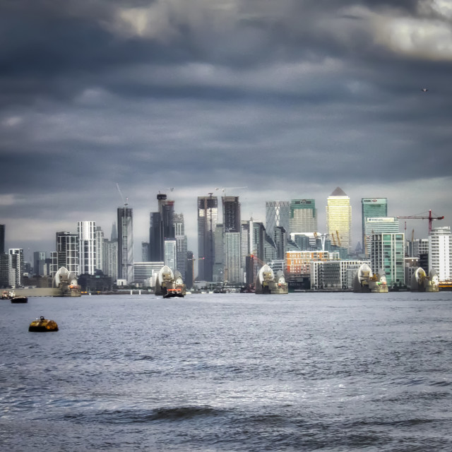 "London skyline" stock image