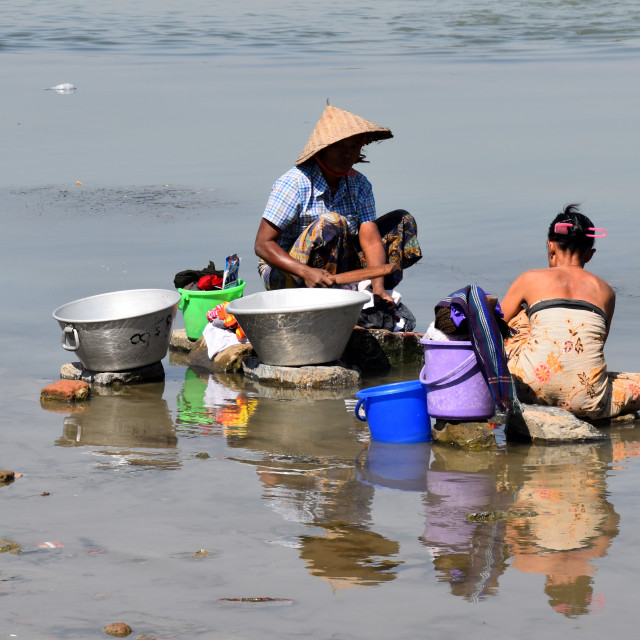 "Laundry time #1" stock image