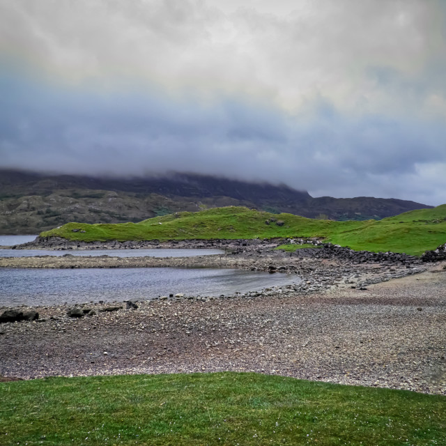 "Ardvreck Castle, Scotland" stock image