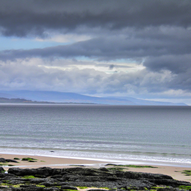 "Seascape, Scotland" stock image