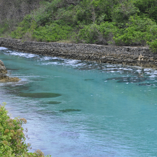 "Clear Canal in Guam" by Janille Eclavea - $6.20 "Clear Canal in Guam" stock image