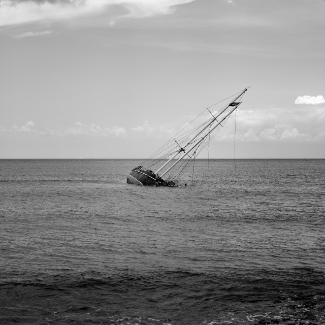 "Shipwreck" stock image