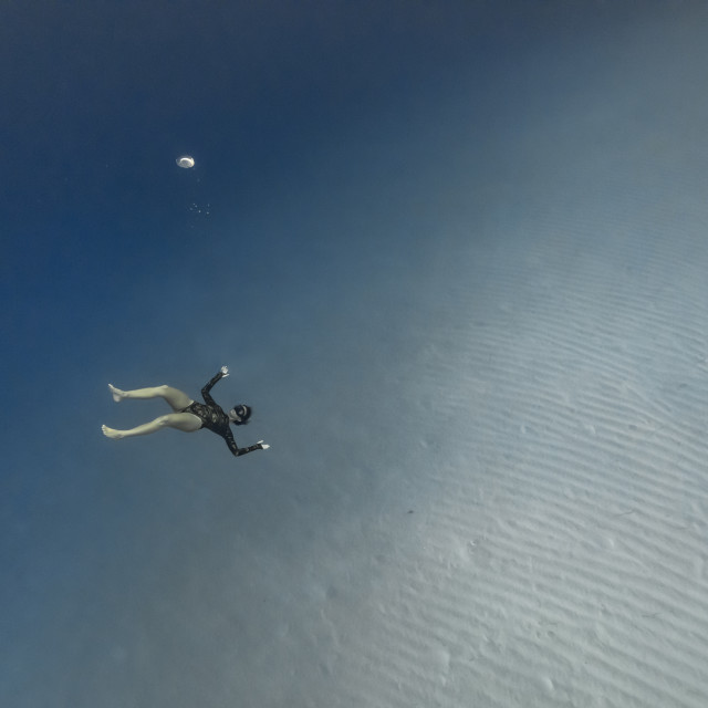 "Falling to the Moon" by Huub Waaldijk - £40.00 "Falling to the Moon" stock image