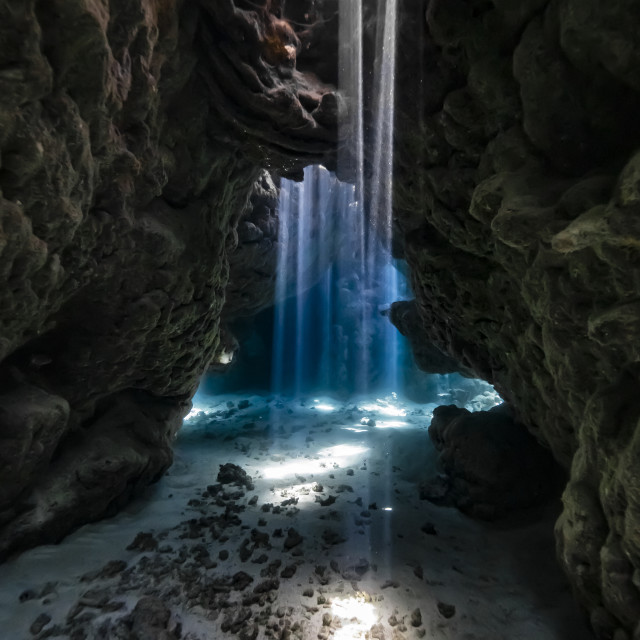 "The Cave" by Huub Waaldijk - £40.00 "The Cave" stock image